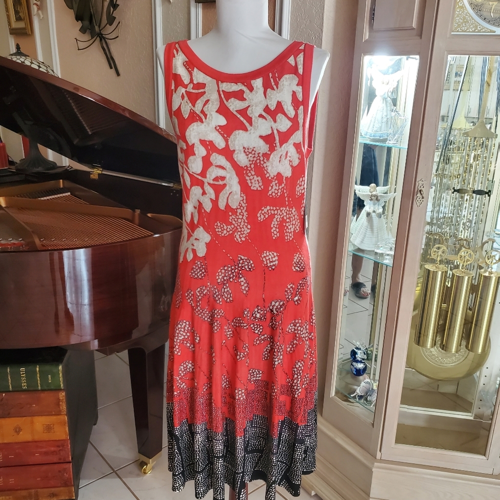Nic + Zoe Knit Dress in Fall Colors